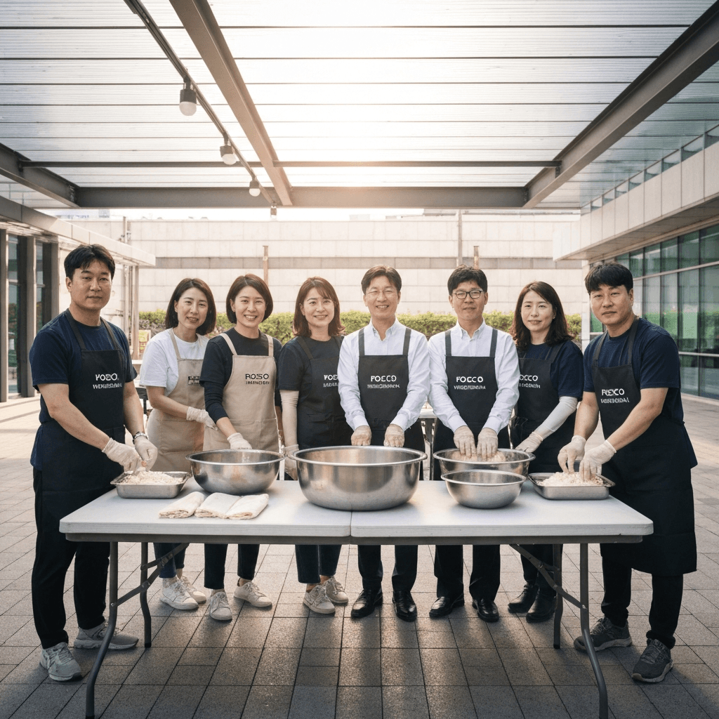 인천시사회복지협의회·포스코인터내셔널, 소외이웃 지원 ‘이심점심’ 봉사활동 - imedialife.co.kr