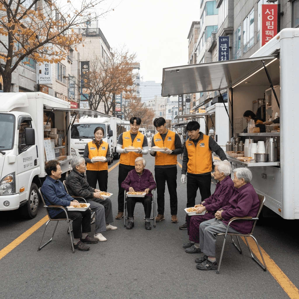 평창군사회복지협의회, 방림면서 ‘사랑의 이음밥차’ 봉사 - 강원일보 — 이미지 9