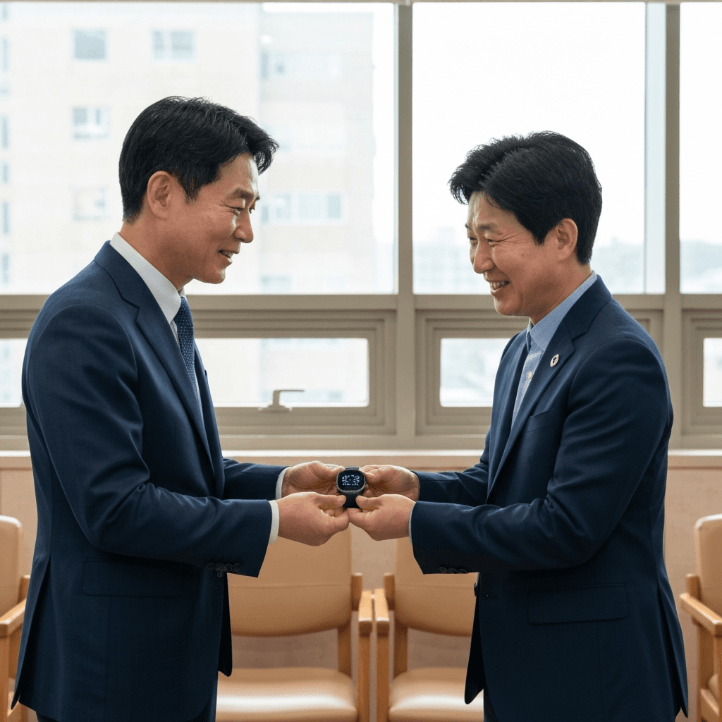 스마트워치 600대 지원, 서울 노인 건강 지킴이! | 보건의약단체 사회공헌 — 이미지 4