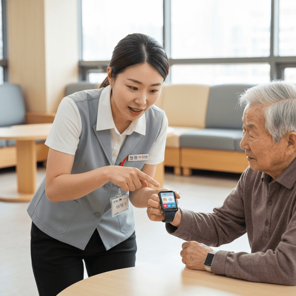스마트워치 600대 지원, 서울 노인 건강 지킴이! | 보건의약단체 사회공헌 — 이미지 6