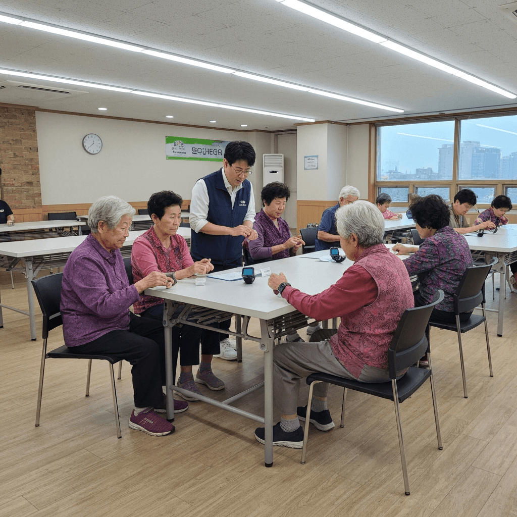스마트워치 600대 지원, 서울 노인 건강 지킴이! | 보건의약단체 사회공헌 — 이미지 7